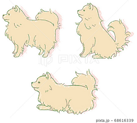 犬 お座り 伏せ 待てのイラスト素材 犬 お座り 伏せ 待てのイラスト素材
