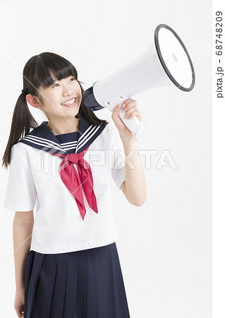 拡声器の写真素材