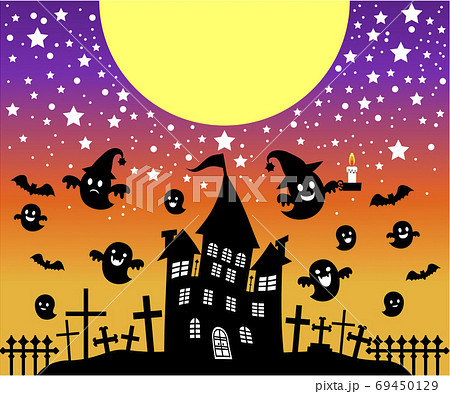 マジックアワーのイラスト素材