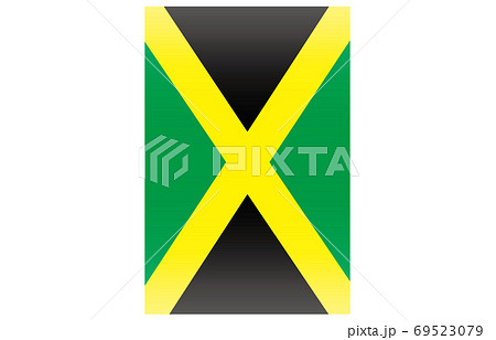ジャマイカ国旗のイラスト素材集 ピクスタ
