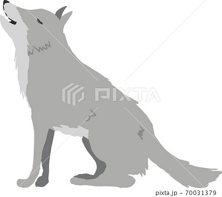 オオカミ 狼 のベクター素材集 ピクスタ