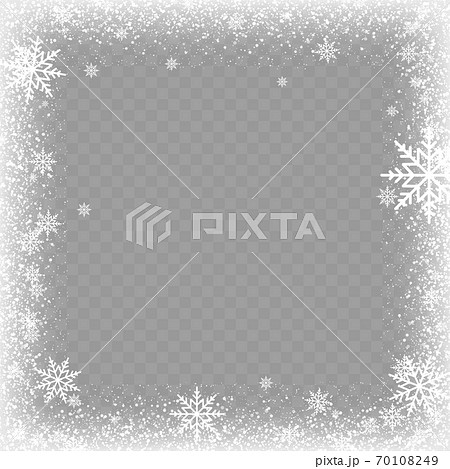 凍った 霜が降りる エフェクト 効果のイラスト素材