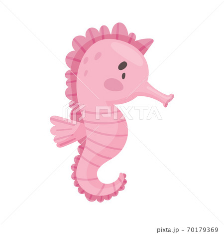 タツノオトシゴ マンガ 漫画 竜の落とし子の写真素材