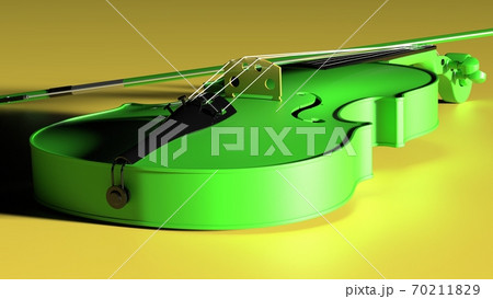 人物 女性 バイオリン 弾くのイラスト素材