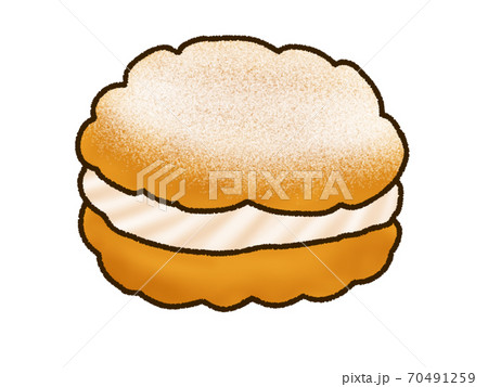 シュークリームのイラスト素材集 ピクスタ