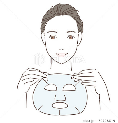 閉じ目のイラスト素材