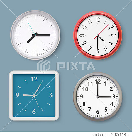 ローマ数字 時計 文字盤のイラスト素材