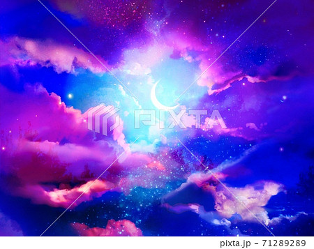 寂しい夜のイラスト素材 寂しい夜のイラスト素材