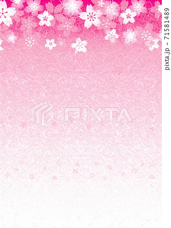 和柄 桜 春 背景画像のイラスト素材 - PIXTA