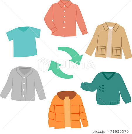 Clothing and shelter - Stock Illustration [61773512] - PIXTA