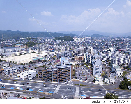 航空写真 風景 福岡県 東区の写真素材 - PIXTA