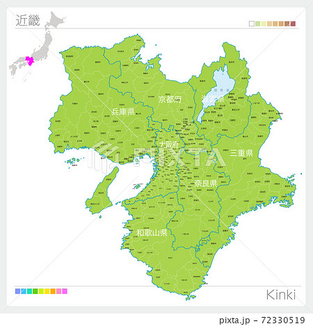 大阪観光のイラスト素材