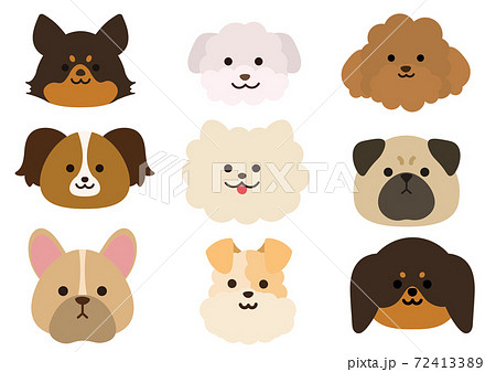 マルチーズのイラスト素材集 ピクスタ