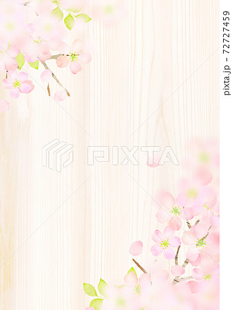 桜吹雪のイラスト素材