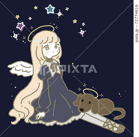 ゆるい 女の子のイラスト素材 ゆるい 女の子のイラスト素材