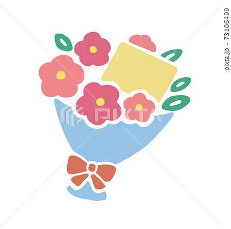 送別の花のイラスト素材