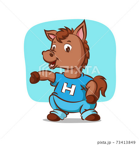 ロバのイラスト素材