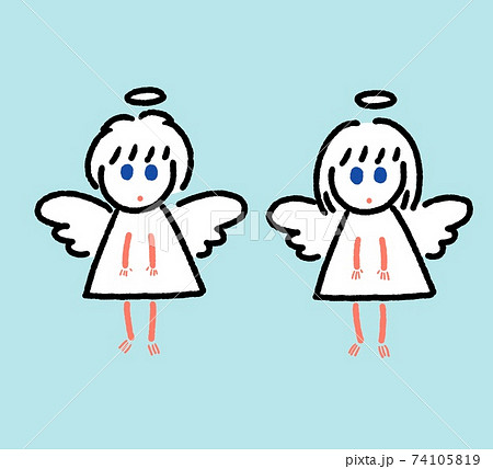 天使 子供のイラスト素材 天使 子供のイラスト素材