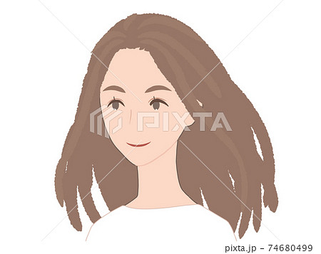 ドレッドヘアのイラスト素材