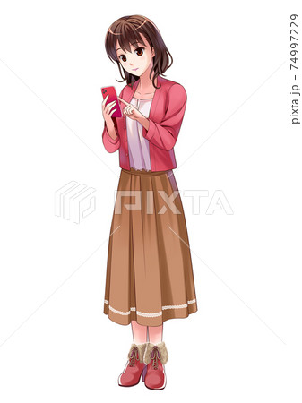 女の子 少女 のイラスト素材集 ピクスタ