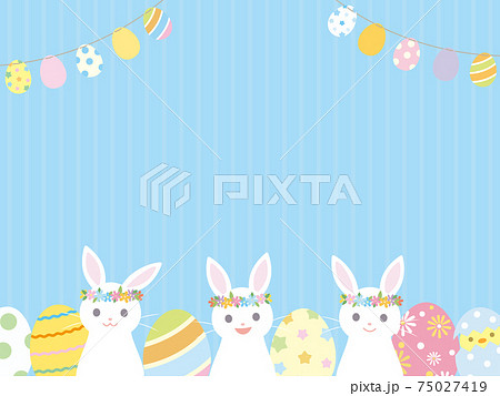 ベクター イースター イースターエッグ デザインのイラスト素材