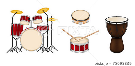 drum musical instruments stock vector illustration 510436 Vector