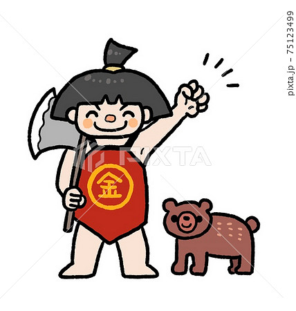 金太郎のイラスト素材集 ピクスタ