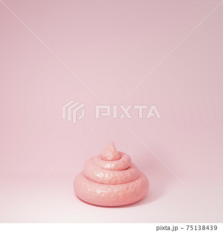 大便 3d うんこの写真素材