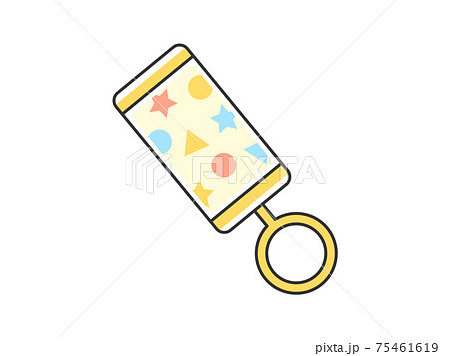 ベビー用品 おもちゃのイラスト素材