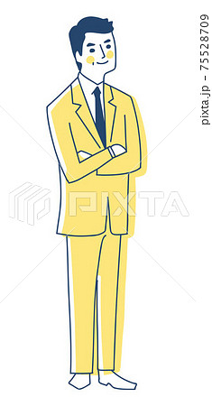 腕組みのイラスト素材