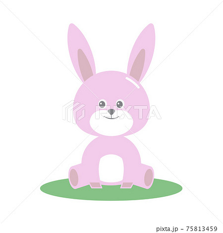 ウサギのお面のイラスト素材
