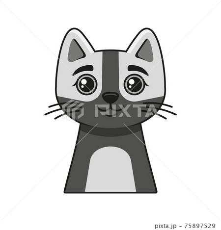 エキゾチックショートヘアのイラスト素材