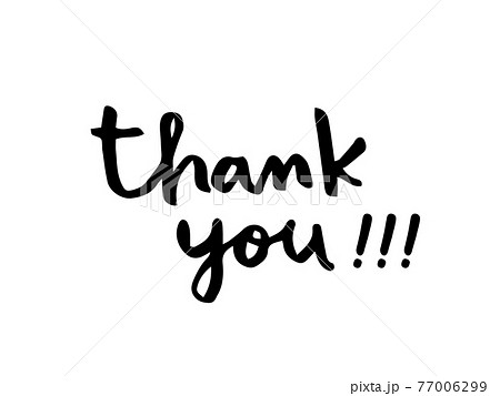 Thankyou かわいいのイラスト素材