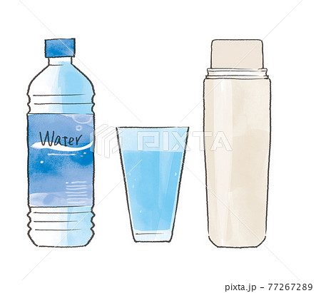 水筒のイラスト素材集 ピクスタ