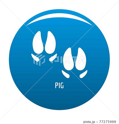 足 蹄 豚 ブタ 豚足のイラスト素材