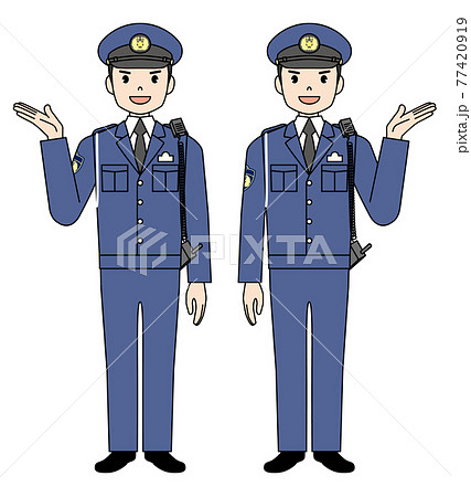 警察官のイラスト素材集 ピクスタ