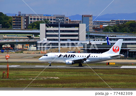 Jal 飛行機の写真素材