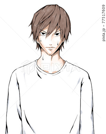 白シャツのイラスト素材
