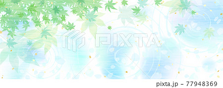 水紋 波紋 水彩 テクスチャーのイラスト素材