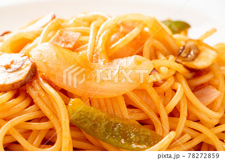 ナポリタンの写真素材