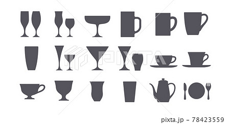 シルエット ビール ドリンク 飲み物の写真素材