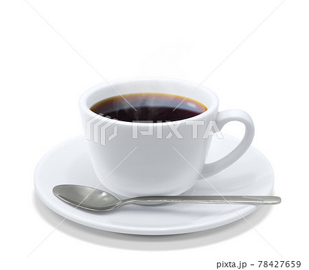 ホットコーヒーのイラスト素材
