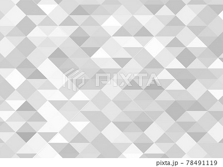 ベクター 幾何学模様 白黒 モノトーンのイラスト素材