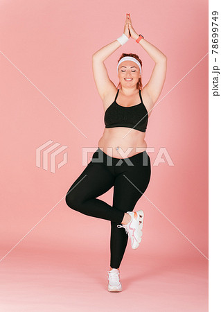 Sexy Female runner in sportswear outdoors. slim athletic Female