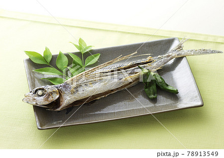 飛魚の写真素材