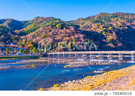 渡月橋の写真素材