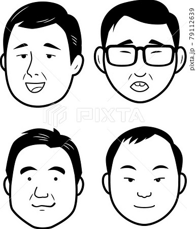 おっさん 顔の写真素材 おっさん 顔の写真素材