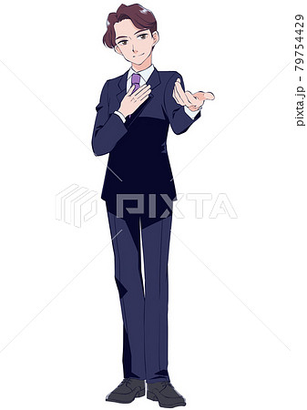 高身長のイラスト素材