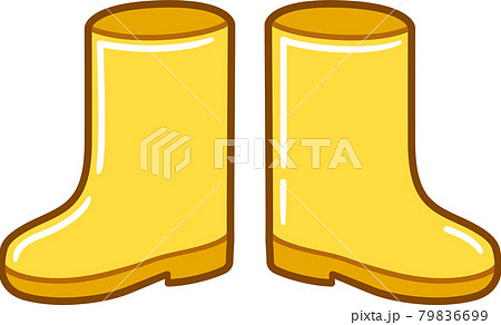 ゴム長靴の写真素材