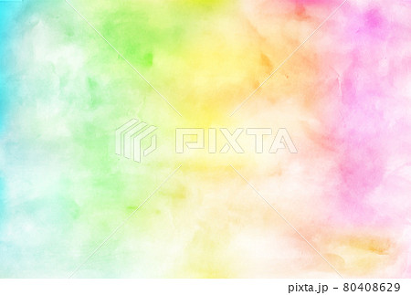 ベクター グラデーション レインボー カラフルのイラスト素材